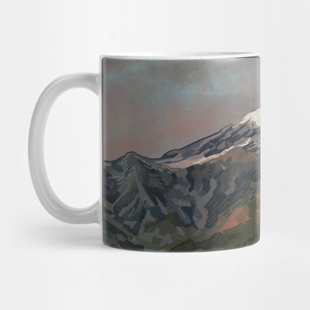 Mount Saint Helens by sydneybrookeart